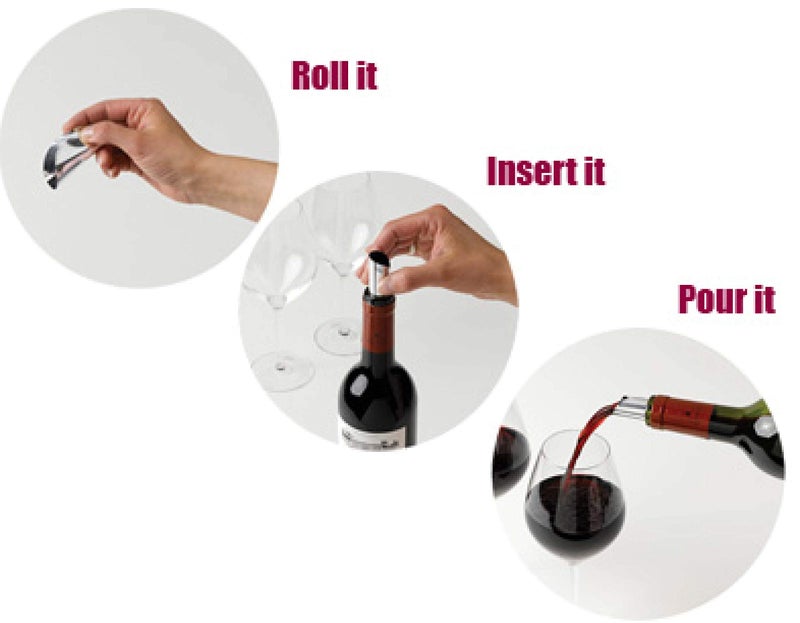 WineDisc The Original Drop Stopping Flexible Pour Spout (10) - Image 5